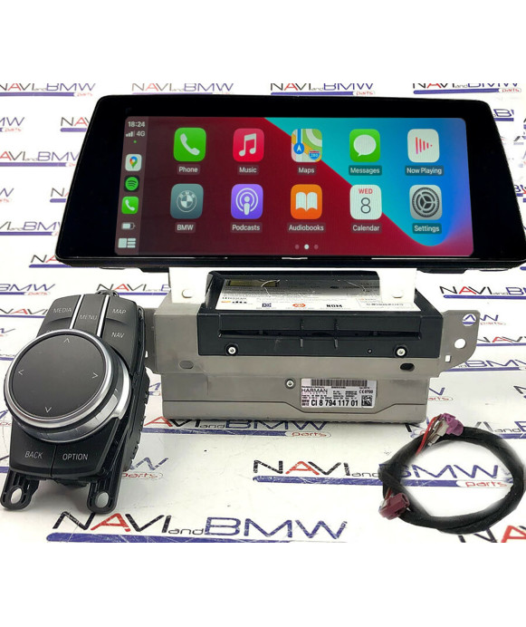 BMW 5er G30 series EVO ID6 navigation system upgrade set.