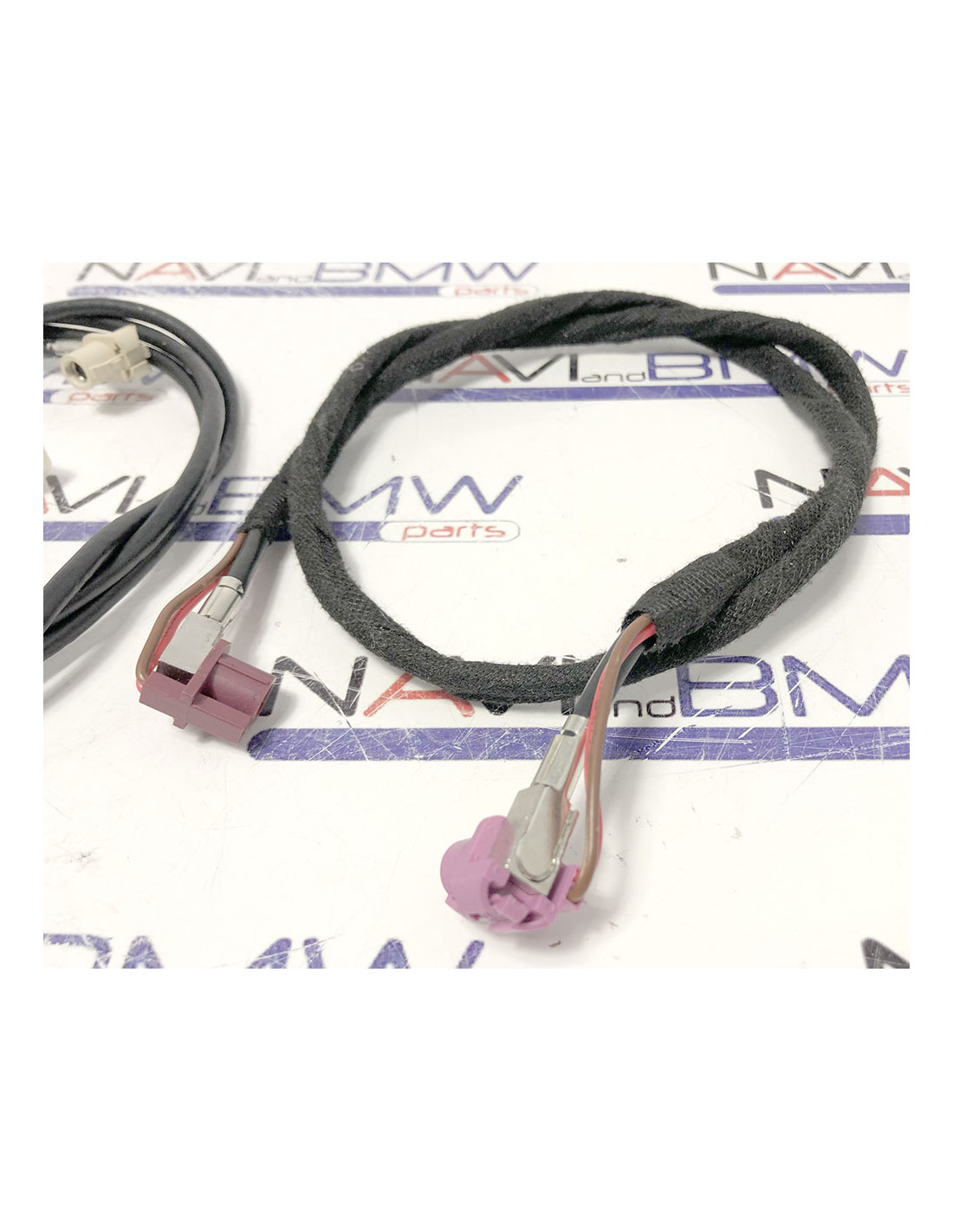 Bingfu HSD LVDS Extension Cable 1.2m – For BMW Mini NBT EVO Head Unit – Car Video Interface Wiring Kit