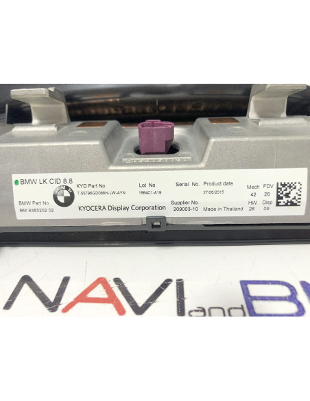 BMW F20 1er 2er APIX1 display 8.8" monitor