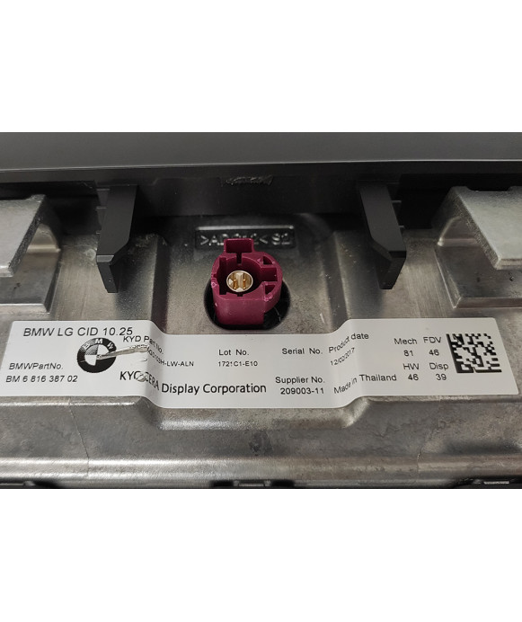 BMW X5 X6 F15 F16 EVO touchscreen display