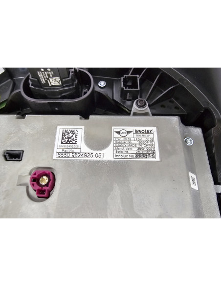 MINI Cooper F55 F56 F57 LCI ID6 navigation system upgrade set