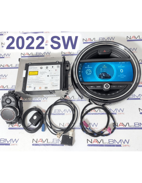 MINI Cooper F55 F56 Touchscreen navigation system upgrade set 2022 software