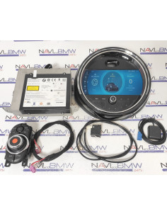 MINI Countryman F60 EVO navigation system with 2022 software apple carplay