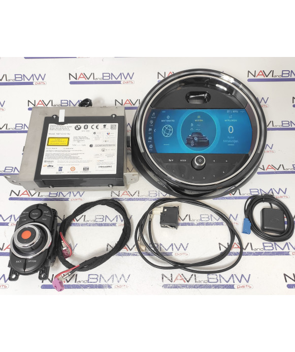 MINI F60 EVO ID6 navigation system upgrade set.