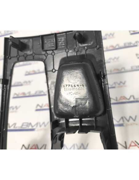 BMW X5 X6 E70 E71 CIC SAT iDrive Bezel Frame center console trim cover LHD EU US