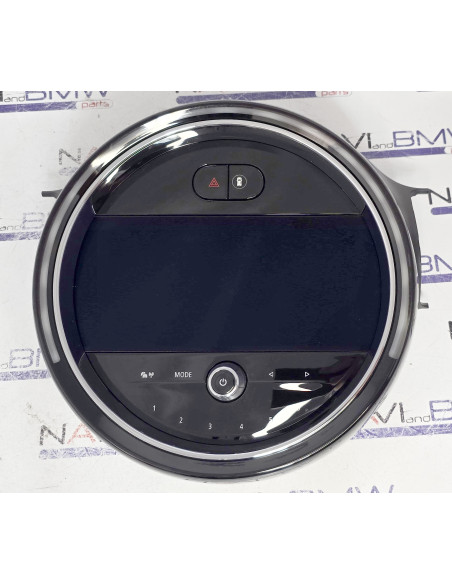 MINI Clubman F54 LCI APIX2 Touchscreen display with surround panel and buttons