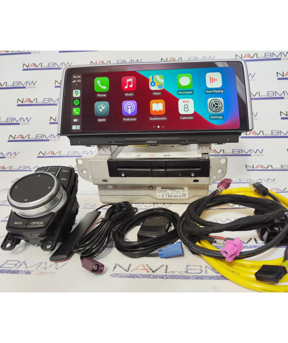 BMW X5 X6 F16 F16  EVO SATNAV upgrade set with wireless apple carplay, touchscreen +gps