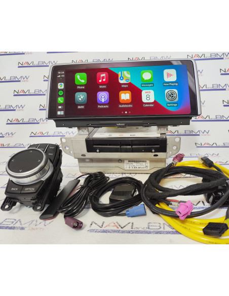 BMW X5 X6 F16 F16  EVO SATNAV upgrade set with wireless apple carplay, touchscreen +gps