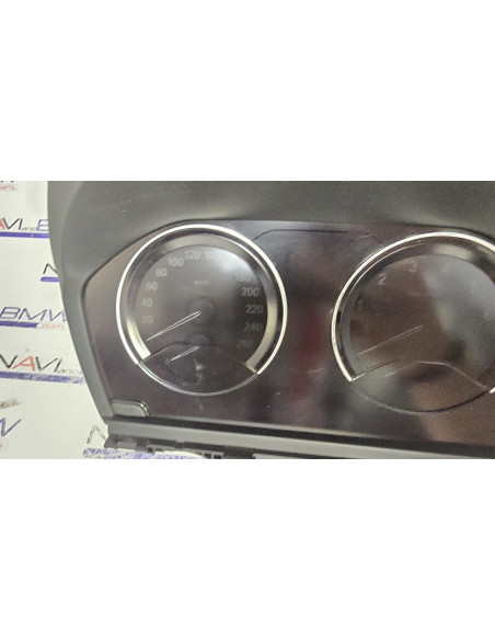 BMW 1er 2er F2x series 6WA Cluster spedomether Petrol with KMh
