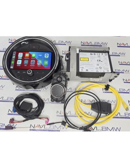 MINI Cooper F55 F56 LCI ID6 navigation system upgrade set