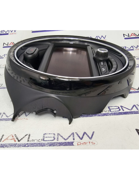 MINI Clubman F54 NBT display with surround panel and buttons
