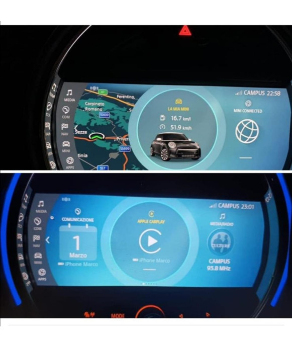 MINI Evo ID5 ID6 navigation upgrade set with...