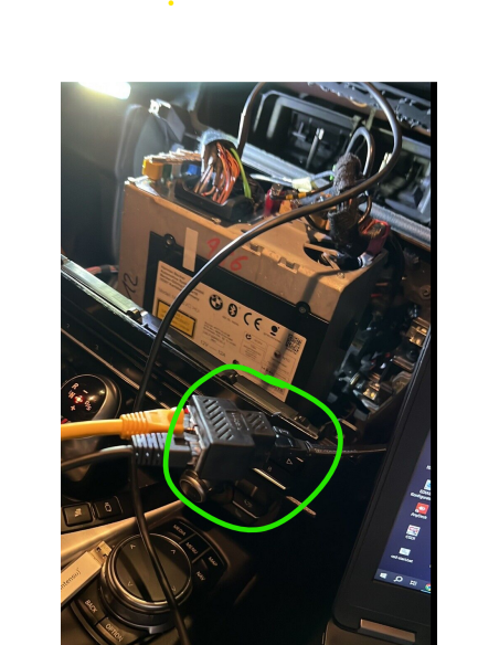 MIN cooper cCoding session Flashing software installation