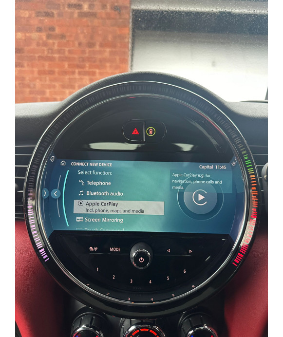 MINI F55 F56 LCI ID6 Touchscreen navigation...