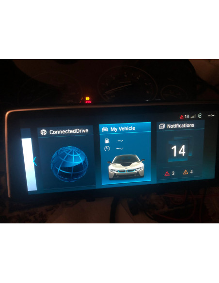 BMW i8 Evo ID6 navigation set with DAB + GPS, without display