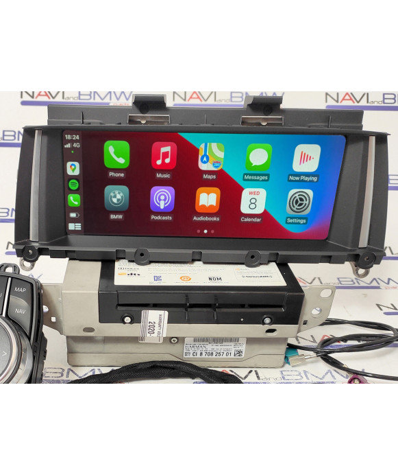 BMW X3 X4 F25 F26 EVO ID5 navigation system upgrade set with GPS