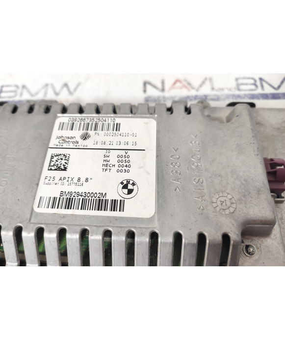 copy of BMW X3 X4 F25 F26 APIX1 NBT display...