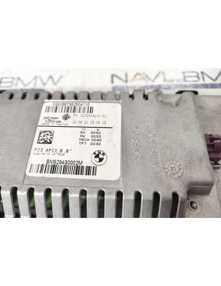 copy of BMW X3 X4 F25 F26 APIX1 NBT display 8.8" monitor