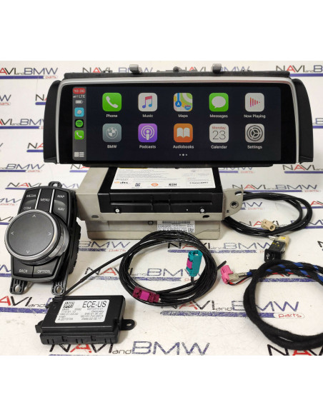 BMW F10 EVO ID5 navigation with TOUCHSCREEN
