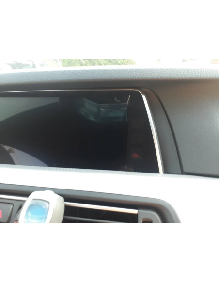 BMW F10 EVO ID6 navigation system upgrade set with touchscreen