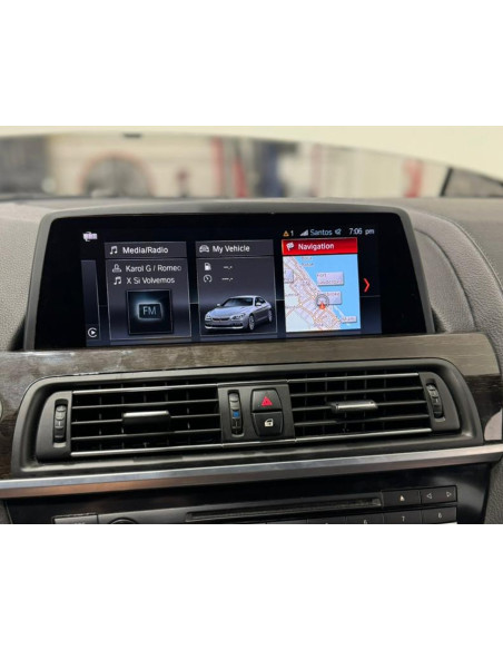BMW M6 6er F06 F12 F13 EVO ID6 Touchscreen display 10.25 inch
