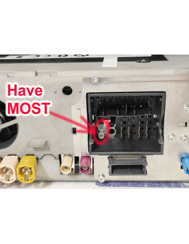 BMW EVO ID6 navigation system head unit with...