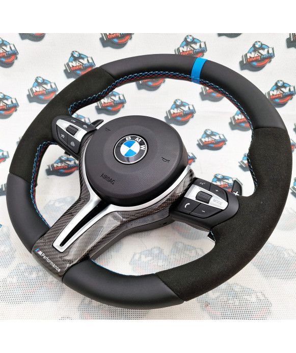 BMW Performance Carbon Steering wheel with...