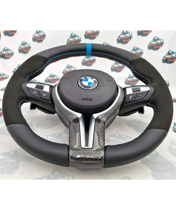 BMW Performance Carbon Steering wheel with...