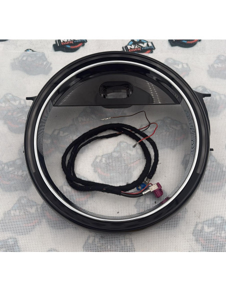MINI F54 Clubman surround frame with LED ring + HUD cable