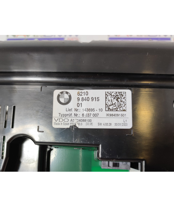 BMW 1er 2er F2x series 6WA Cluster spedomether...