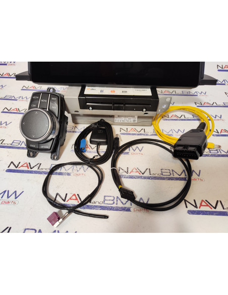 BMW 5er GT Grand Tourismo EVO ID6 navigation upgrade set with touchscreen